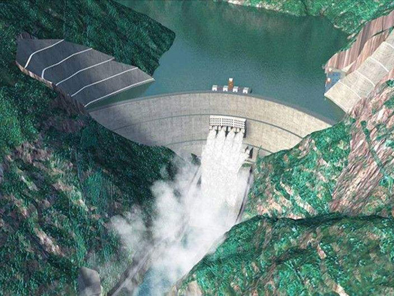 大崗山電站